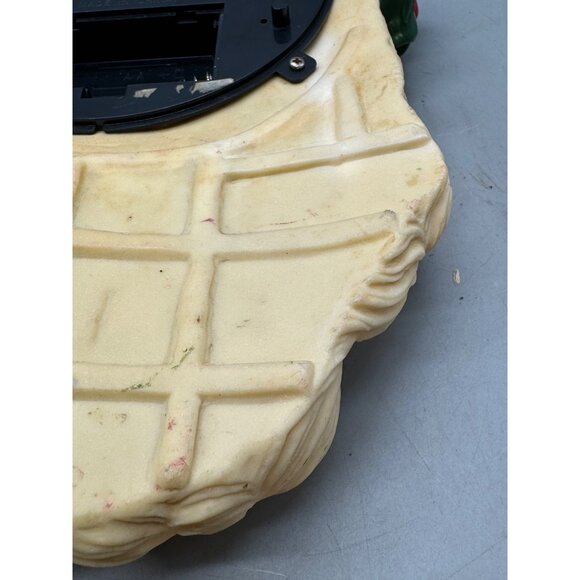 Vtg Motion Activated Santa Face Light Up Musical Talking Ho Ho Merry Christmas - Picture 14 of 15